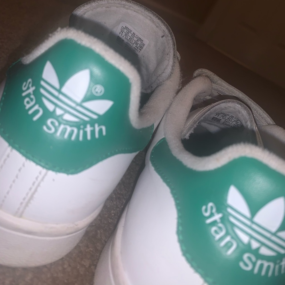 adidas White Stan Smith Velcro - Picture 3 of 4
